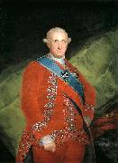 Francisco de Goya Portrait of Charles IV Sweden oil painting artist